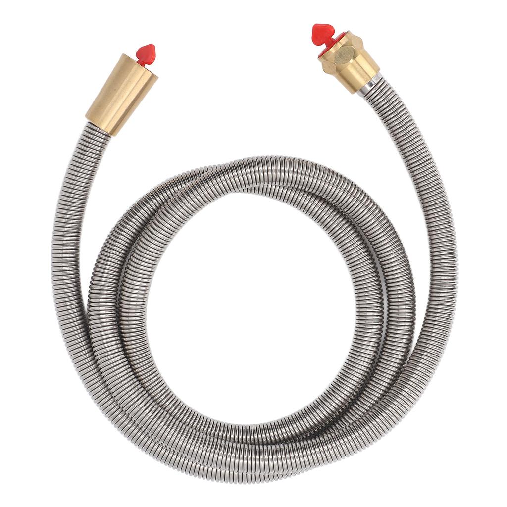 4.9ft Length Shower Hose Flexible Handheld Shower Hose Replacement Universal Stainless Steel Shower