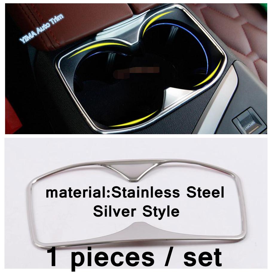 Silver Interior Fit For Peugeot 3008 5008 GT 2017 - Glove & Gear Shift Box Sequ / AC Vent / Door Handle Bowl Cover Trim