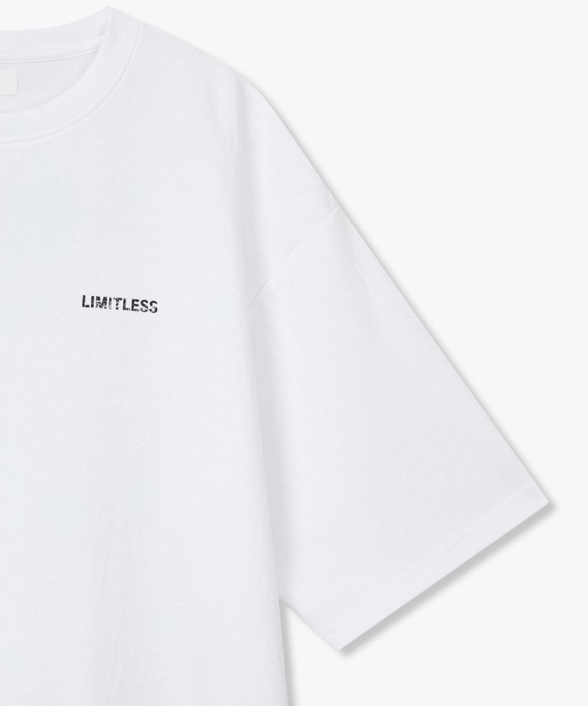 STUDIO TOMBOY Litmitless Reversible Graphic T-Shirt_White 9176222987