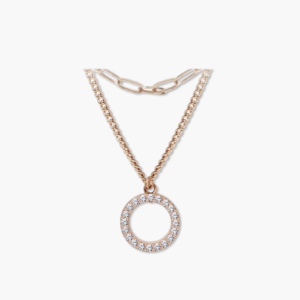 Monograph Elin Necklace Mgnl0250 14K Gold Plated