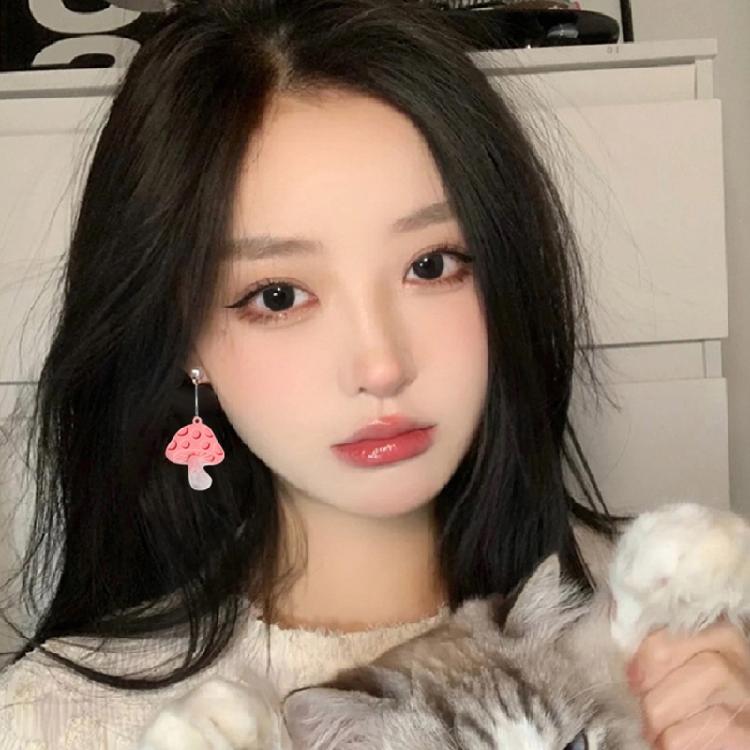 Mushroom Charm Silicone Mold Handmade Keychain Jewellery Making Pendant Tool DIY