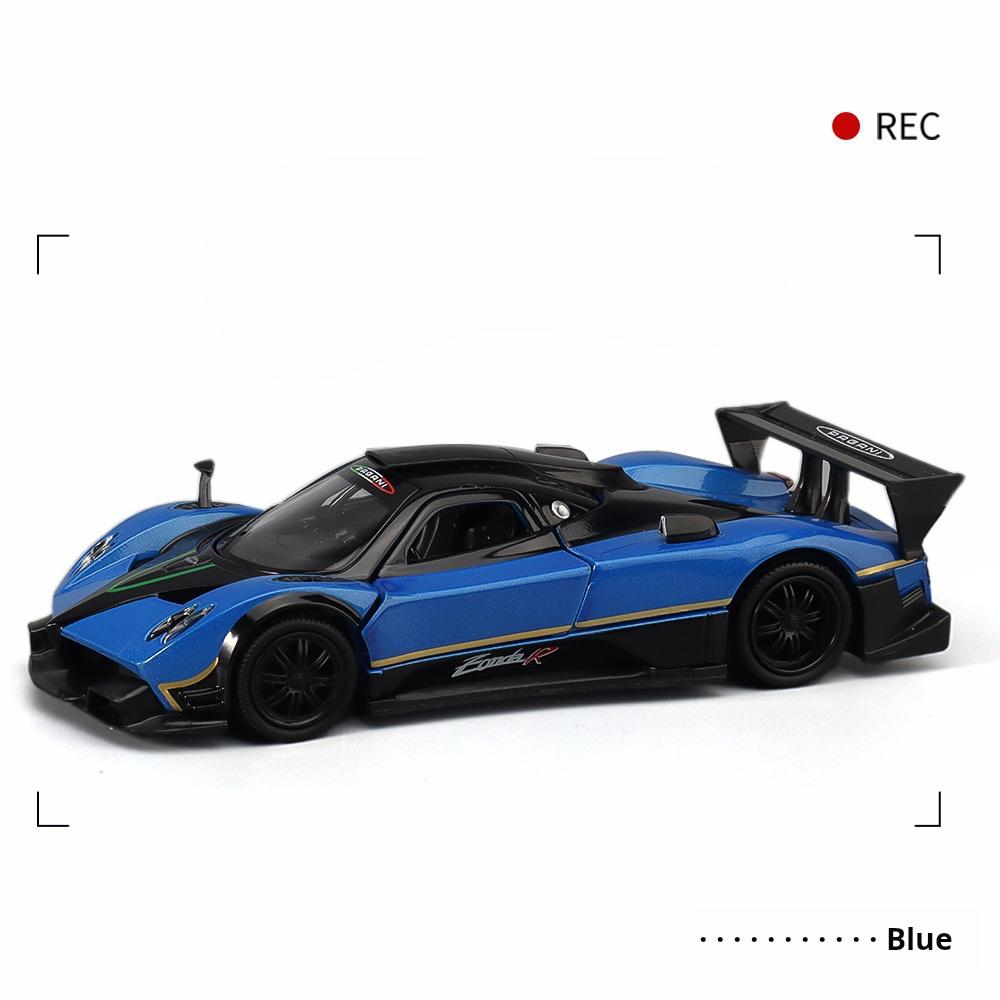1:32 Pagani Zonda R Gott des Windes Exquisites Legierungs-Simulations-Supersportwagenmodell Sammeln Geburtstag Kindergeschenke Spielzeug