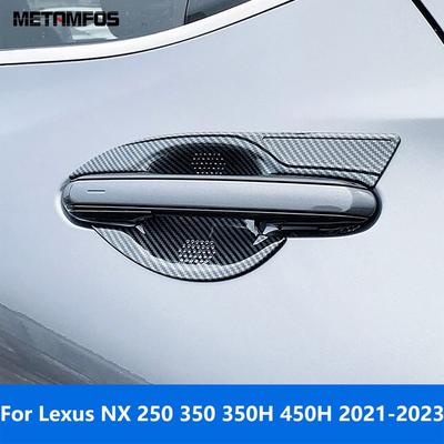 Lexus NX 250 350 350H 450H 2022 2023 krom yan kapı kolu kase kapağı Trim koruyucu etiket aksesuarları araba
