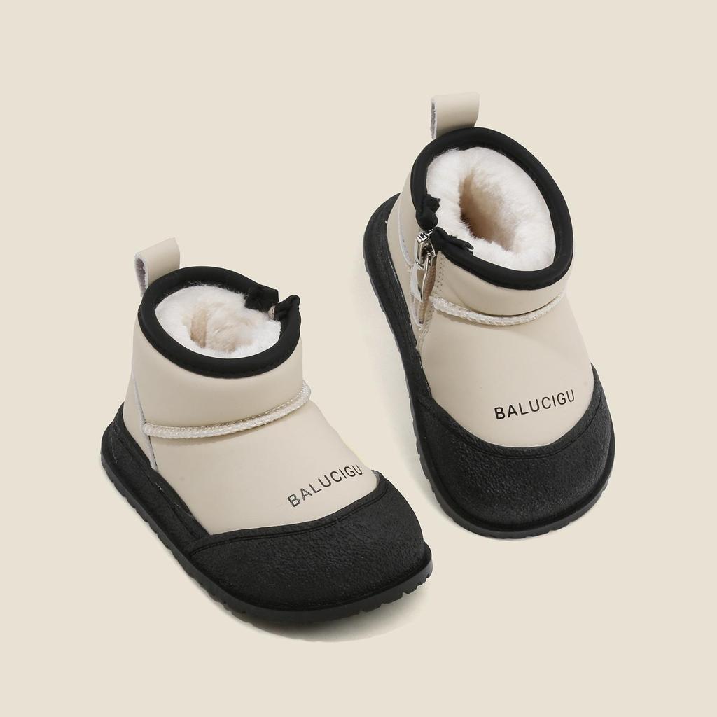 Samt Schnee Stiefel für Babys und Kleinkinder, Koreanischer Stil, für Jungen und Mädchen - Herbst/Winter Kollektion