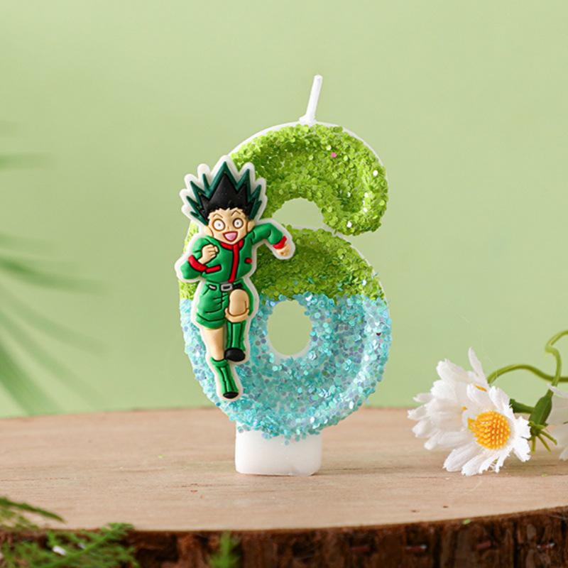 Creative Digital Birthday Candles 09 for Kids - Cool Handmade Cake Party Decorations