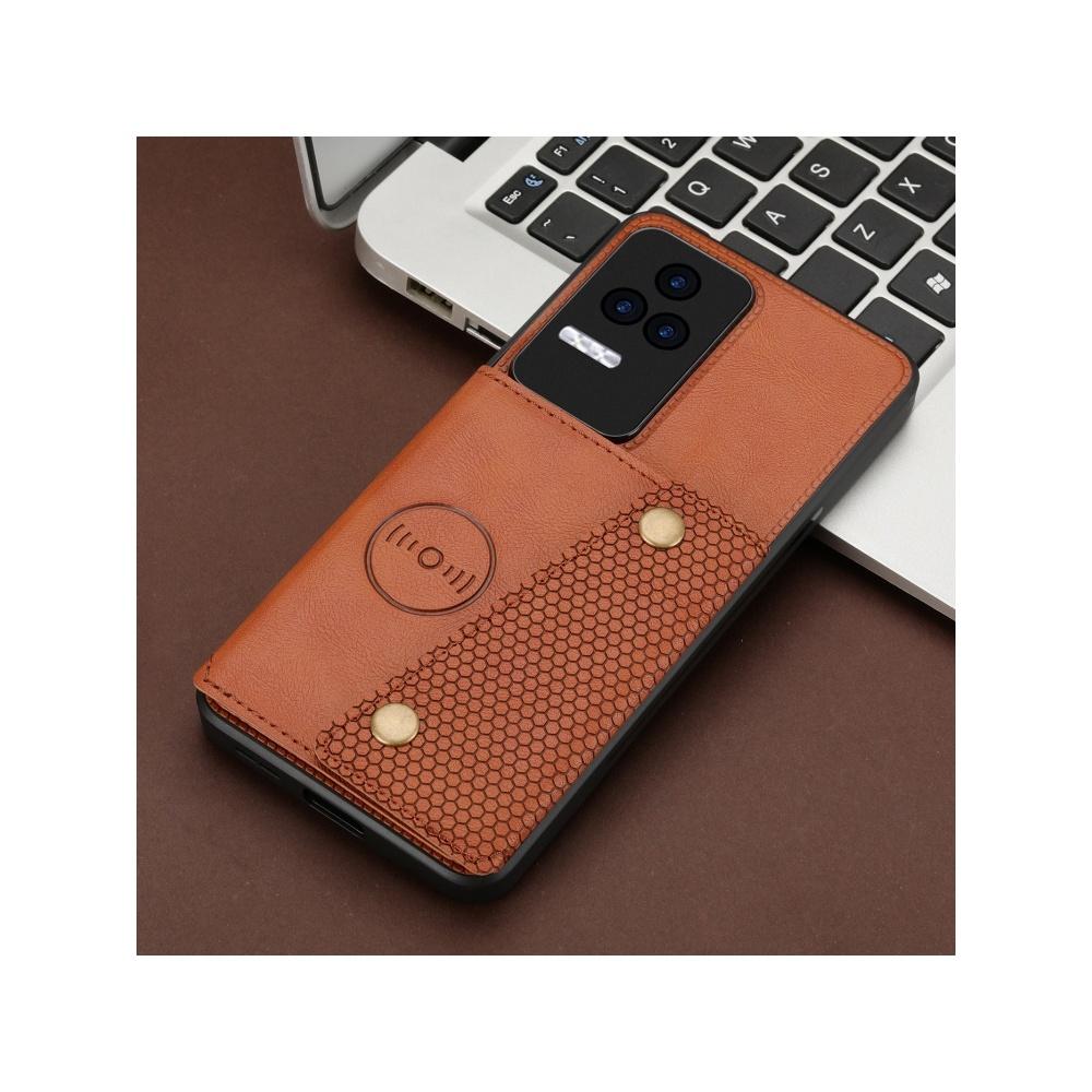 For Redmi A3 A4 10 Prime 10X 11 12 12R 13 13C 14C 15 15A 15C K40 K40S K50 K50i Plus Pro 4G 5G Case Card Slot Shockproof Cover Magnetic Car Mount