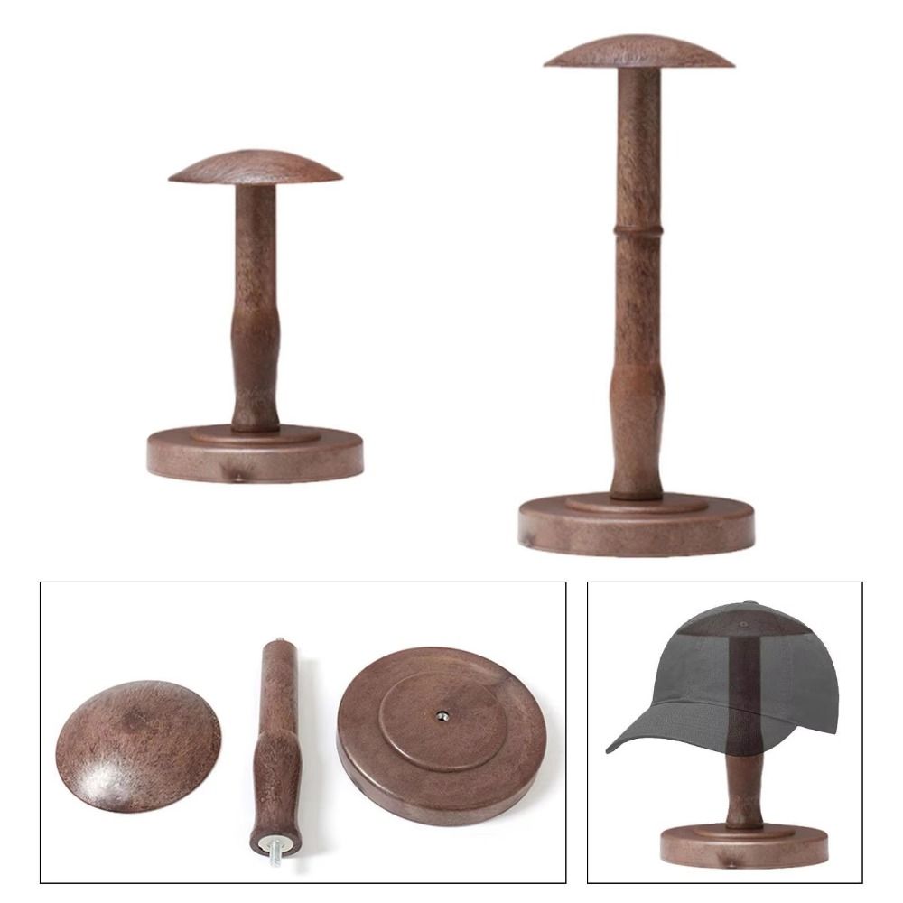 Vintage Hat Cap Display Holder 2 Size Wig Dryer Rack Minimalist Wigs Display Stands  Wig Props