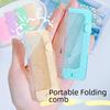 Peine Plegable Portátil Creativo Lindo para Niños - Mini Peine de Peluquería para el Hogar