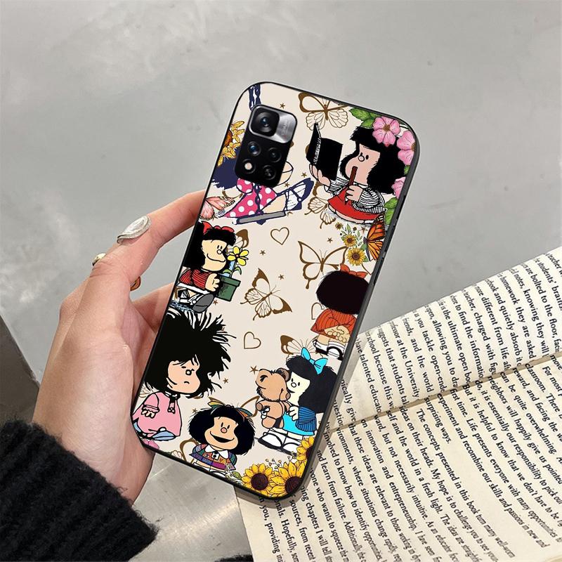 Phone Case For Xiaomi Poco C71 15T 14T Pro Redmi Note 15 14 14 13 Pro Redmi A5 15C 13C Mafalda
