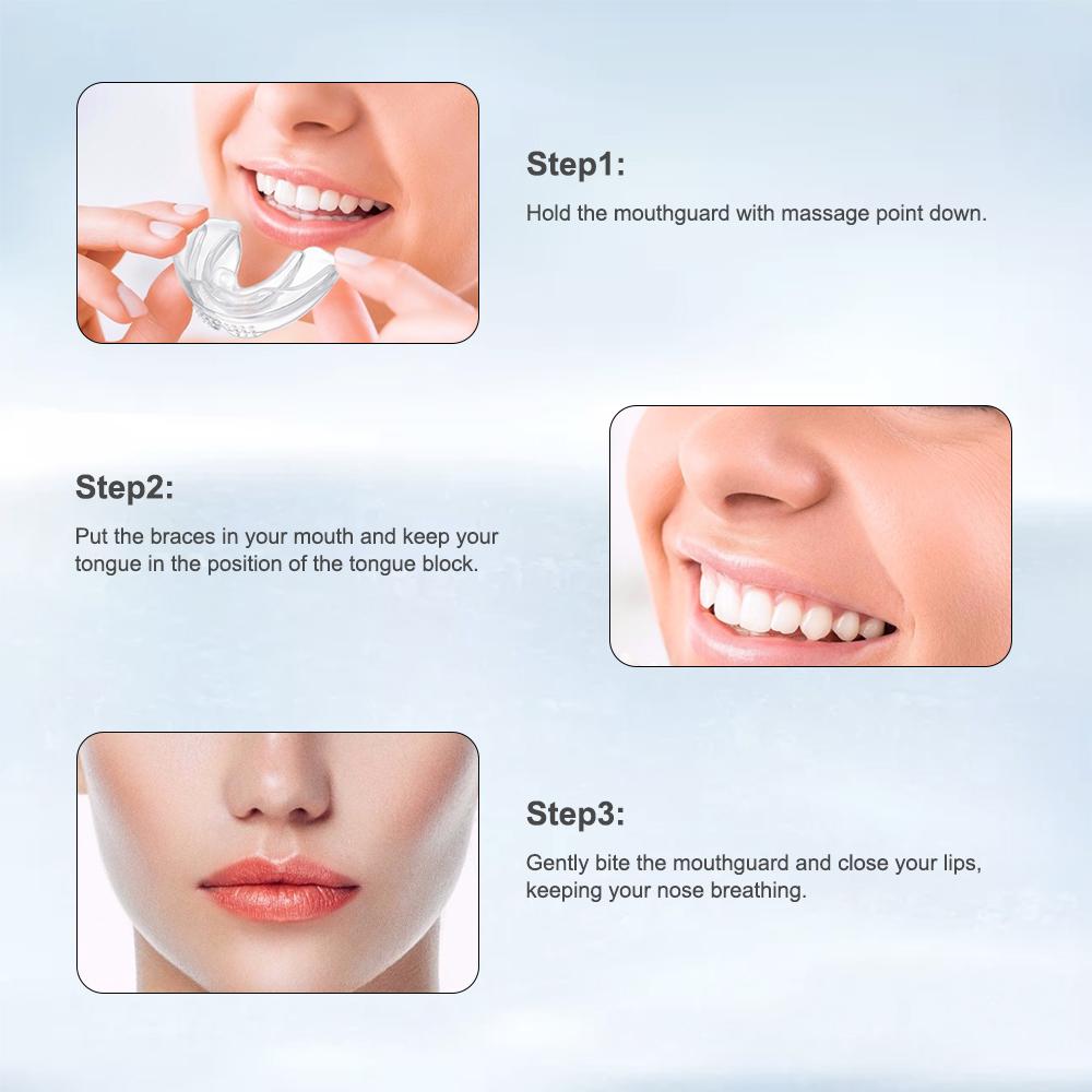 Dental Appliance Tooth Orthodontic Braces Trainer Dental Braces Teeth Trainer Alignment Braces Mouthpiece For Adults Orthodontic