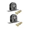 2x Fitness Cable Fixed Pulley, Pulley Weight System Sturdy Lifting