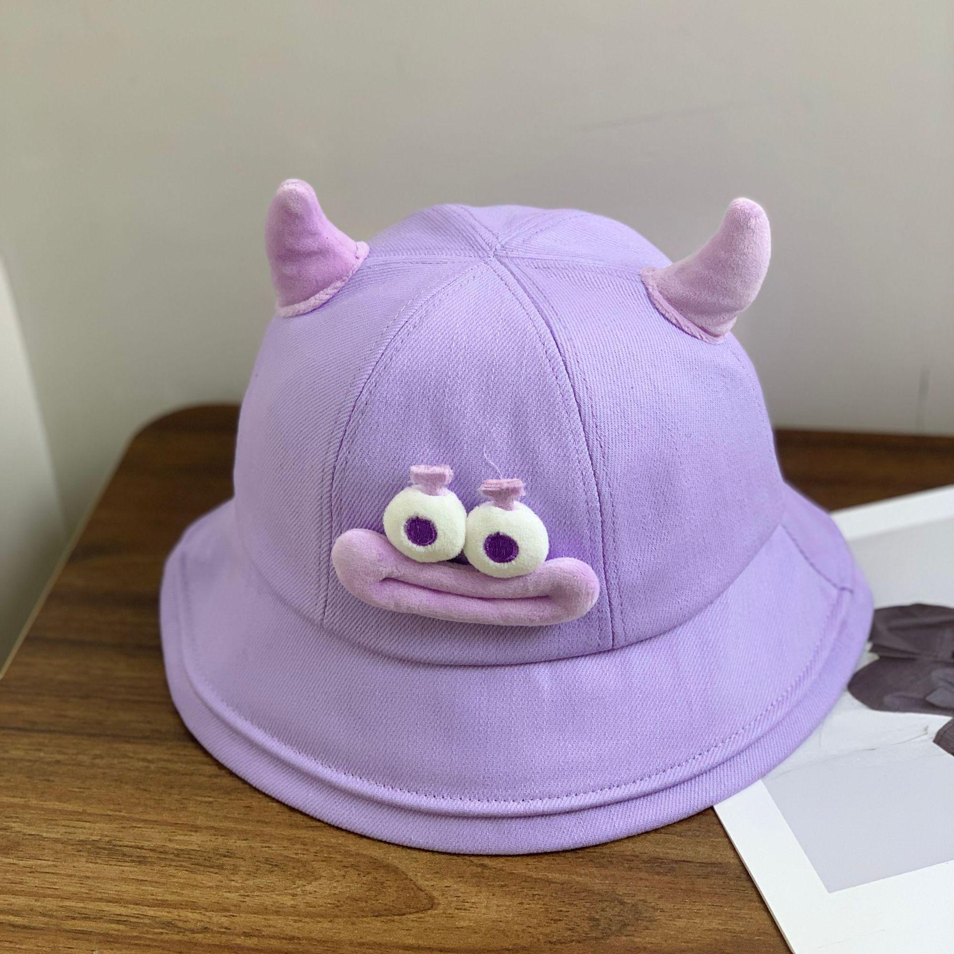 

Милая мультяшная шляпа-ведро для женщин, весна-лето, для студентов, повседневная универсальная шляпа для умывания, для путешествий на открытом воздухе, шляпа от солнца M（56-58cm）