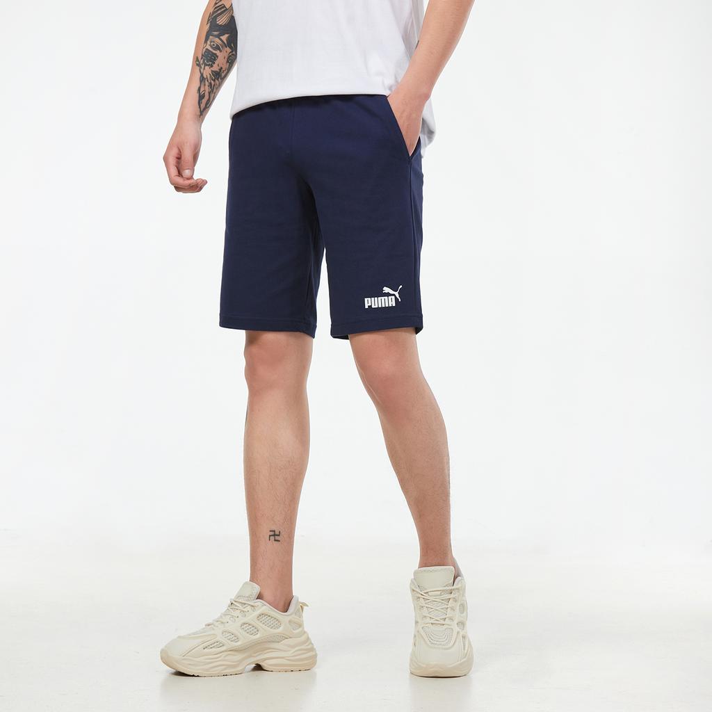 Puma Casual Sports Running Training Breathable Knit Shorts Men Bottoms Navy 588722-06