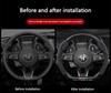 Stickers Carbon Suede Car Steering Wheel Cover For Alfa Romeo GT 147 156 159 166 Giulia Tonale Stelvio Giulietta Mito Milano