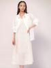 ACUD Sleeveless Dot Dress_Ivory