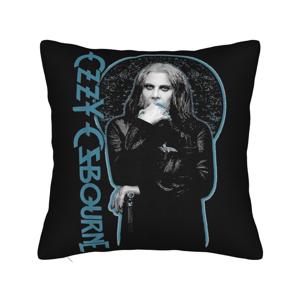 Ozzy Osbourne Pillowcases Merch Soft Cushion Cover  Throw Pillow Cover Bed Decorations Zipper Multiple Sizes