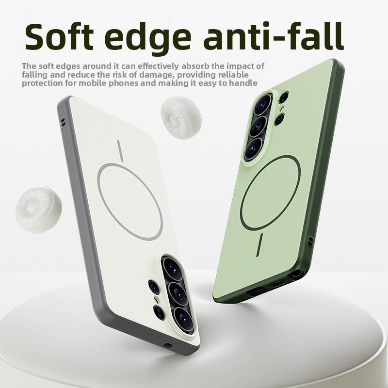 Magnetic Wireless Charging Phone Case for Samsung Galaxy S26 S25 S24 Ultra S26Ultra S25Ultra for Magsafe Shockproof Back Cover