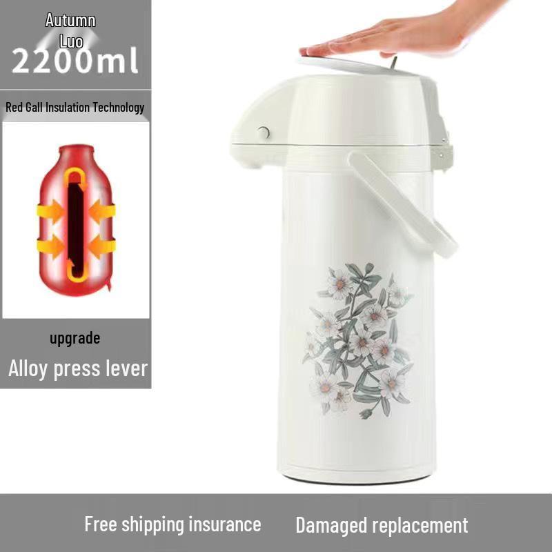 Le Lion Large Capacity Press-Type Vacuum Insulated Thermos Flask Kettle