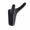 Nordic Black Wall-Mounted Shoe Cabinet with Coat and Hat Hooks