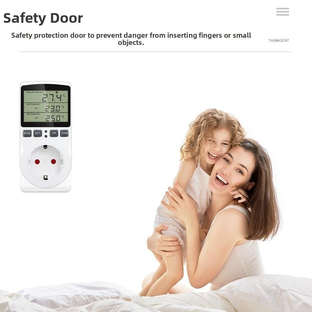Timer Switch Digital Thermostat Digital Display Temperature Controller Temperature Regulation