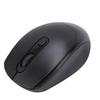Wireless Mouse Rechargeable Silent 2 Modes for Gaming 800 1200 1600DPI Adjustable Macaron Color Black