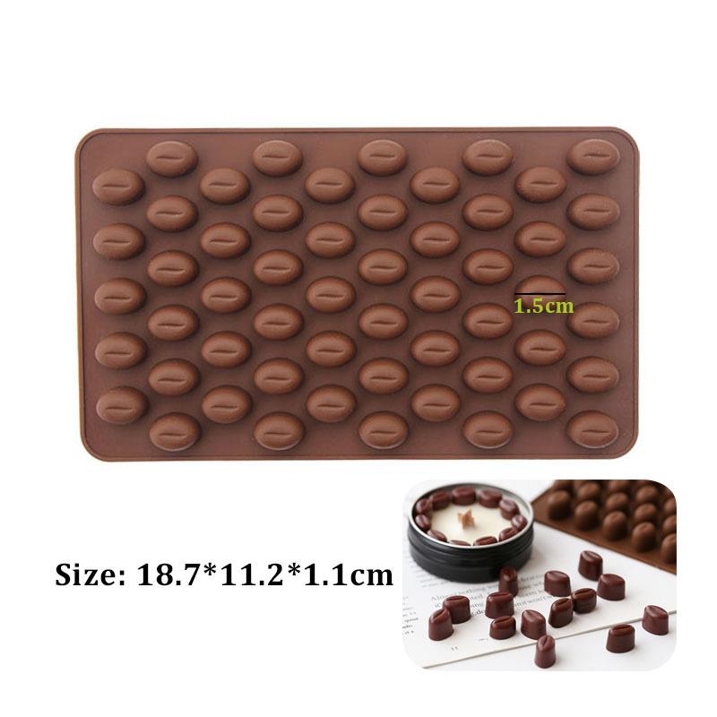 1-29 Handmade Silicone Mould Chocolate Candy Jelly Pudding Ice Mold Baking Tool