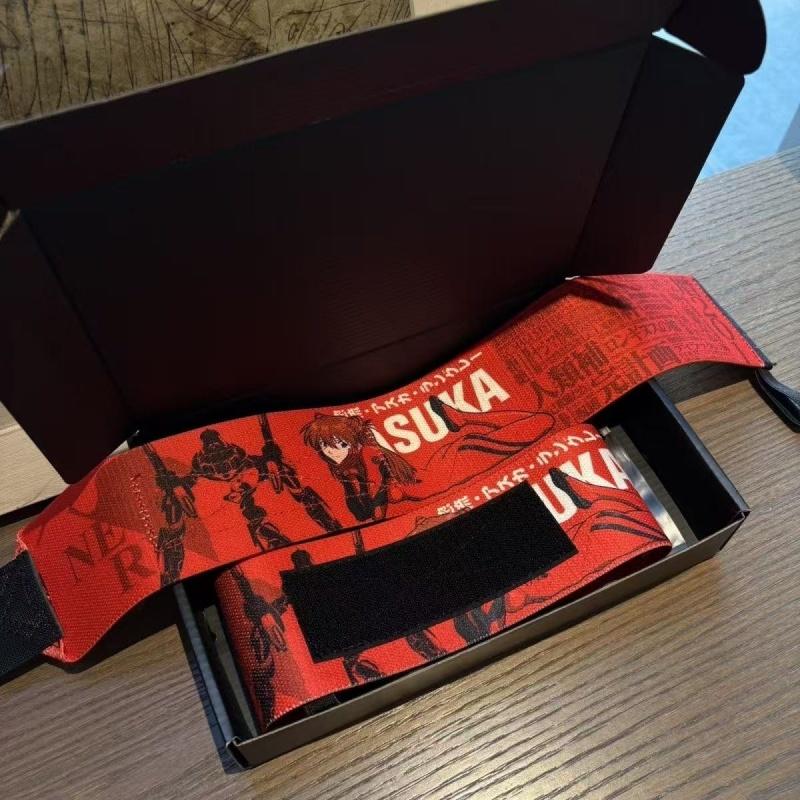 Asuka Rei Neon Genesis Evangelion  Wrist Wraps Anime Weightlifting Wrist Wraps For Bench Press Deadlift Fitness Training