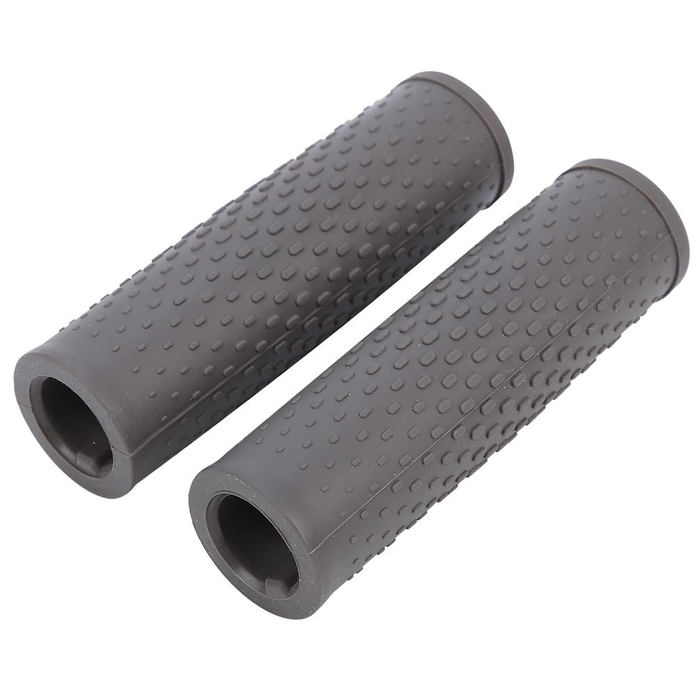 1 Pair Anti Slip Rubber Handlebar Grip Set for Xiaomi Mijia M365 Electric Scooter