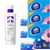 Arrow Repair & Smoothing Shampoo with Vinda Facial Tissues Bundle