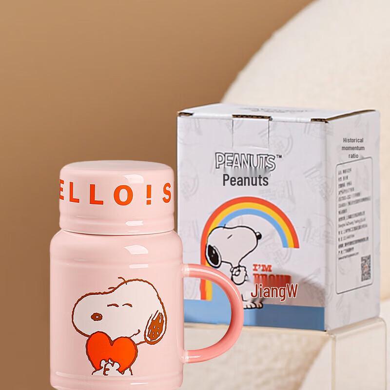 XIDERUN Kids  Cartoon Ceramic Mug with Lid (2-Pack)