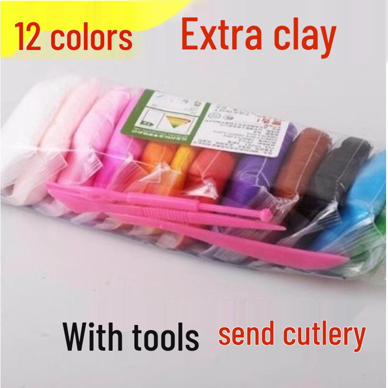 Набор детской суперлегкой глины 24 цвета – Немецкий склад Игрушки для DIY с 36 ячейками для пластилина