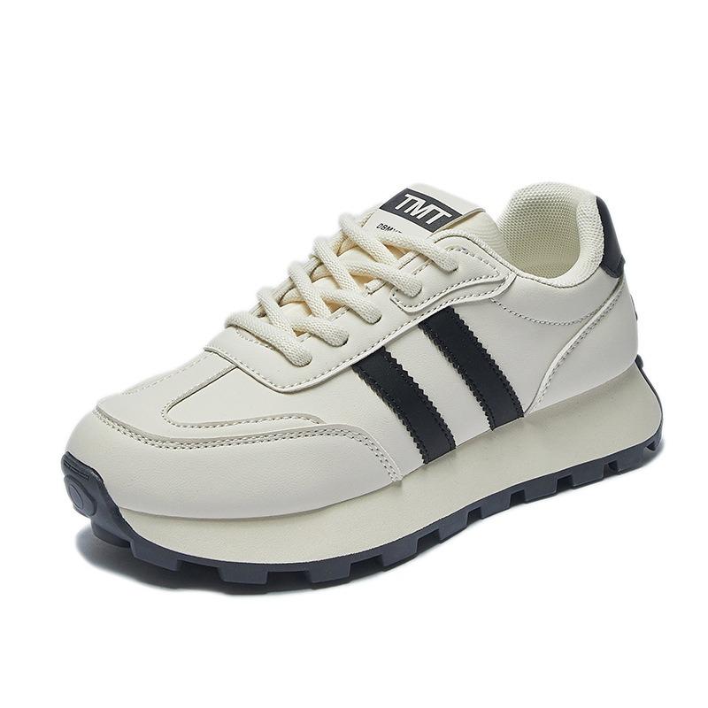 Shoes Woman 2025 Fashion All-match Casual Sneakers Trend Brand Women Lace-up Platform Walking Shoes Student Board Shoes De Mujer