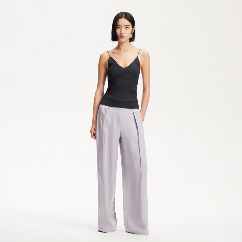 VEROMODA Slim Fit Ribbed Knit Camisole Top