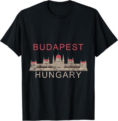 Budapest Magyarország Európa Utazás Újdonság Póló
