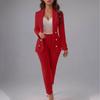 European 2025 Slim Fit Lapel Cardigan Jacket
