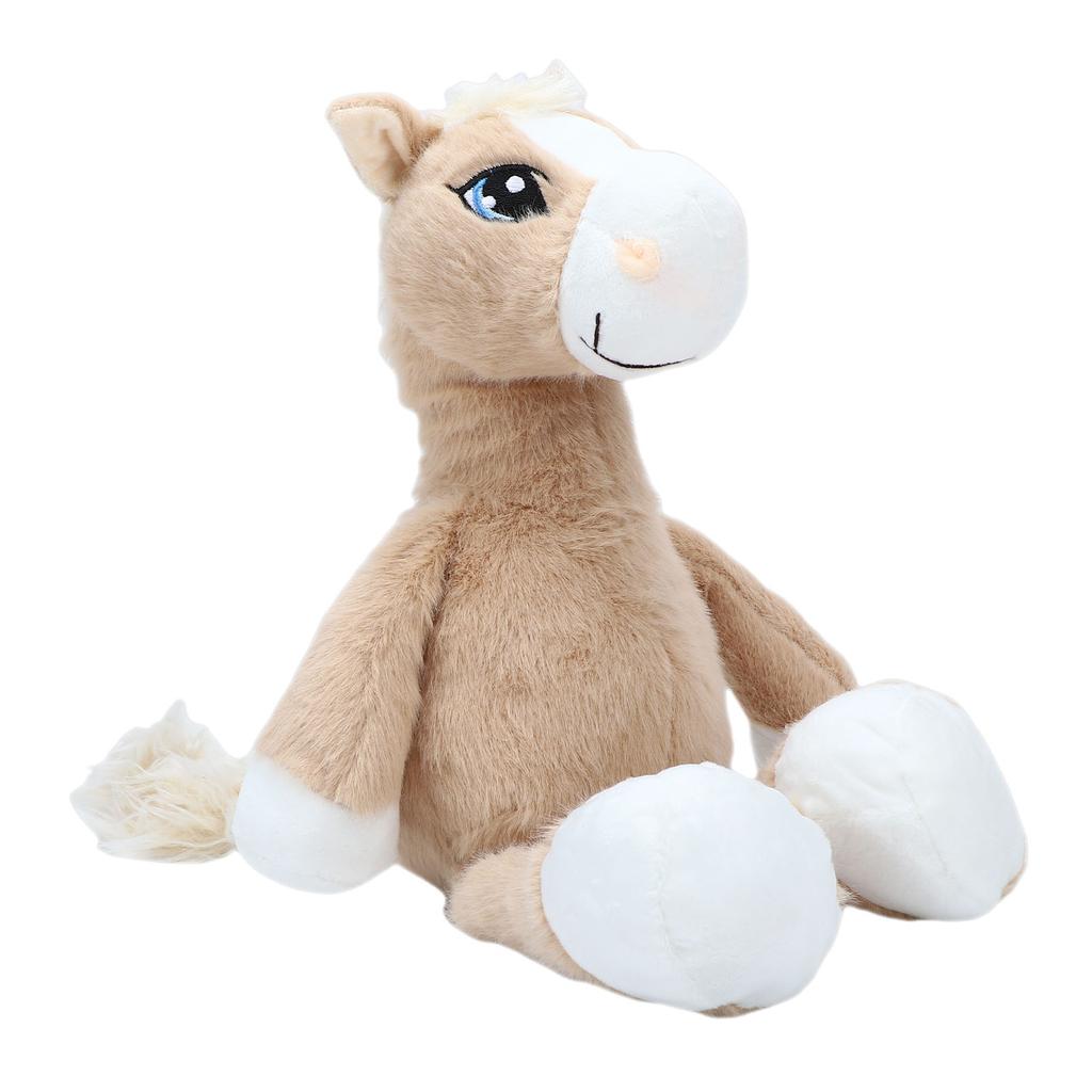 Horse Plush Stuffed Soft Realistic Animal Horse Plush Toy Auspicious Home Decor 11.02 Inch