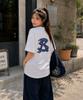 Seuteijial Sr Vintage Printed Short Sleeve T-Shirt [White]