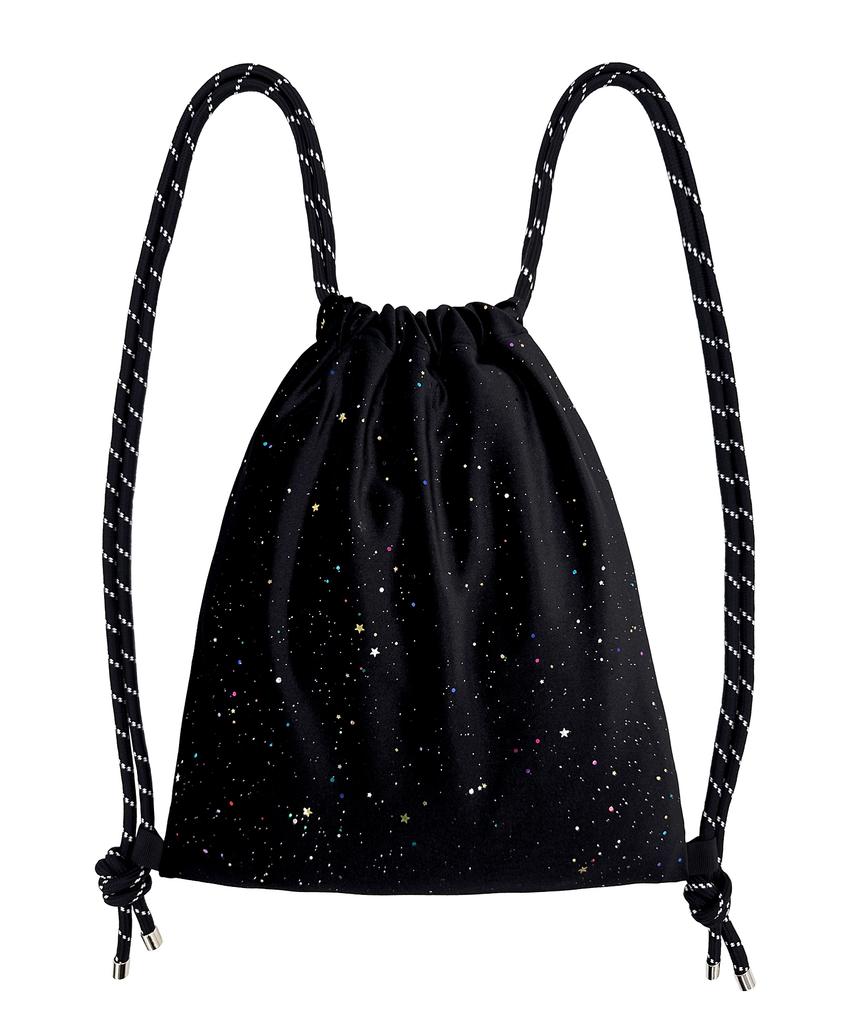 Other-Worldly Glitter Sticker Gym Bag [Star Cushion]