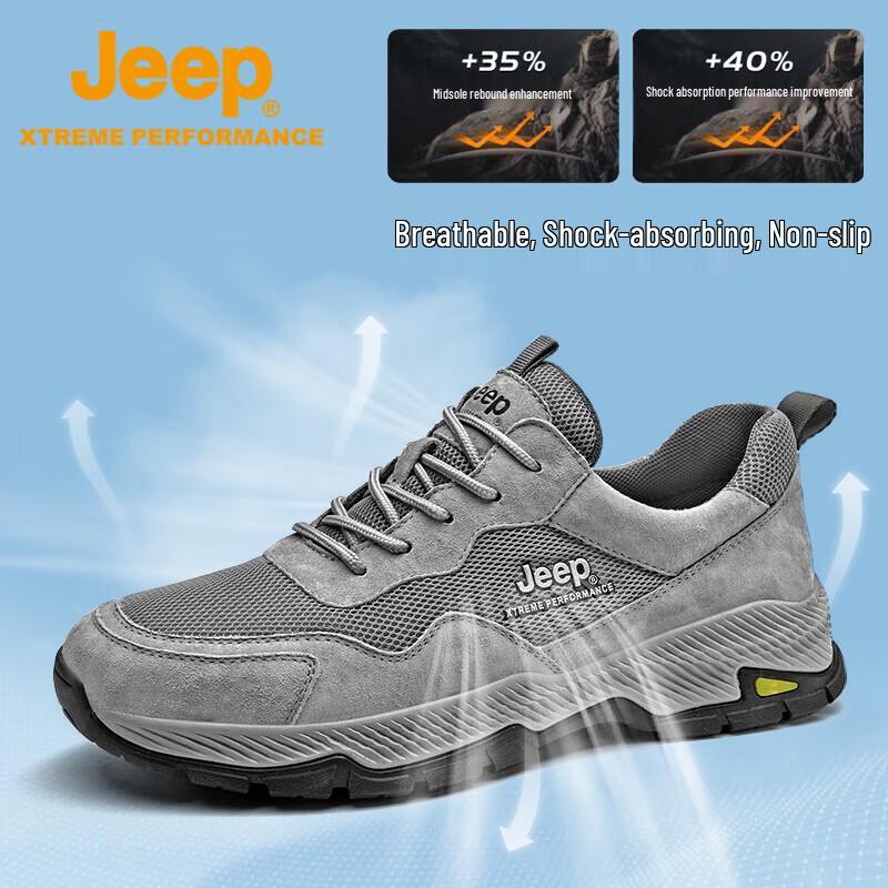 

Jeep Men s Outdoor Hiking & Trail Running Shoes 1221 44