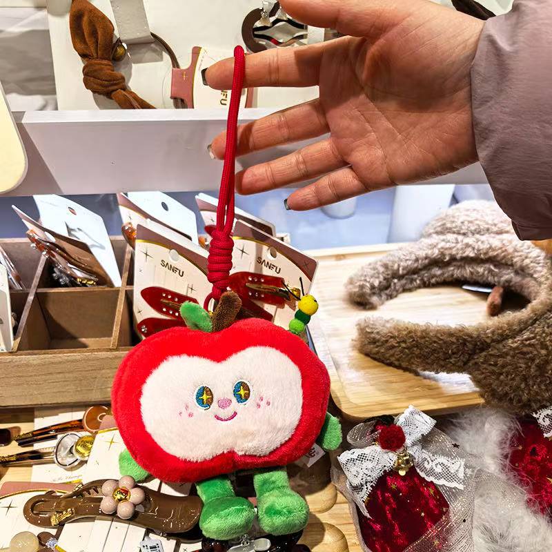 Amazing Apple Kawaii Plush Toy Figure Doll Cartoon Cute Cute Pillow Cushion Home Decoration Kids Birthday Gift Doll