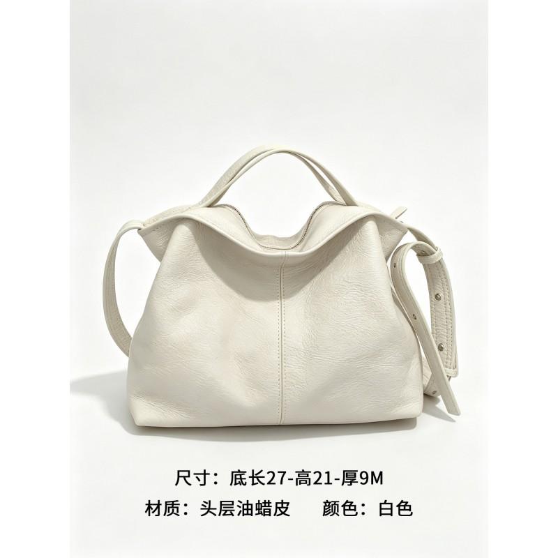 Genuine Leather Large Tote Bag Women