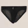 Varsbaby Schwarzer halbtransparenter sexy dünner Herren-Slip
