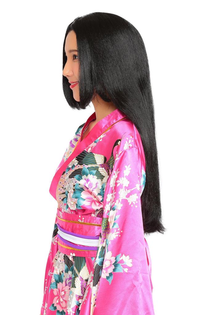 Clearstone Katsland Cosplay Halloween Princess Black Wig, Style, Unisex,