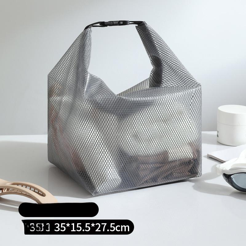 Snap Portable Toiletry Bag Shopping Bag Swimming Waterproof Storage Bag Clothes Travel Toiletry Bag
