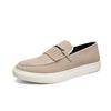 Men's Fashion Slip-On Plus Size Tassel Leather Shoes - European & American Style Casual Business Footwear