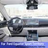 For Ford Equator Sport Territory - Anti-scratch Sticker Car Interior Center Console Transparent TPU Protective Film