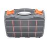 Double Side Parts Organizer with Removable Divider PVC Plastic Compartment Storage Box for