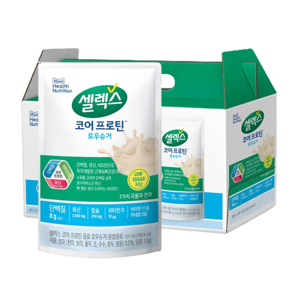 Selex Core Protein Drink Low Sugar 125ml 14 Pcs Ingredients: May Be Subject To Change At the Manufacturer’s Discretion. For | 125ml 14 Pcs