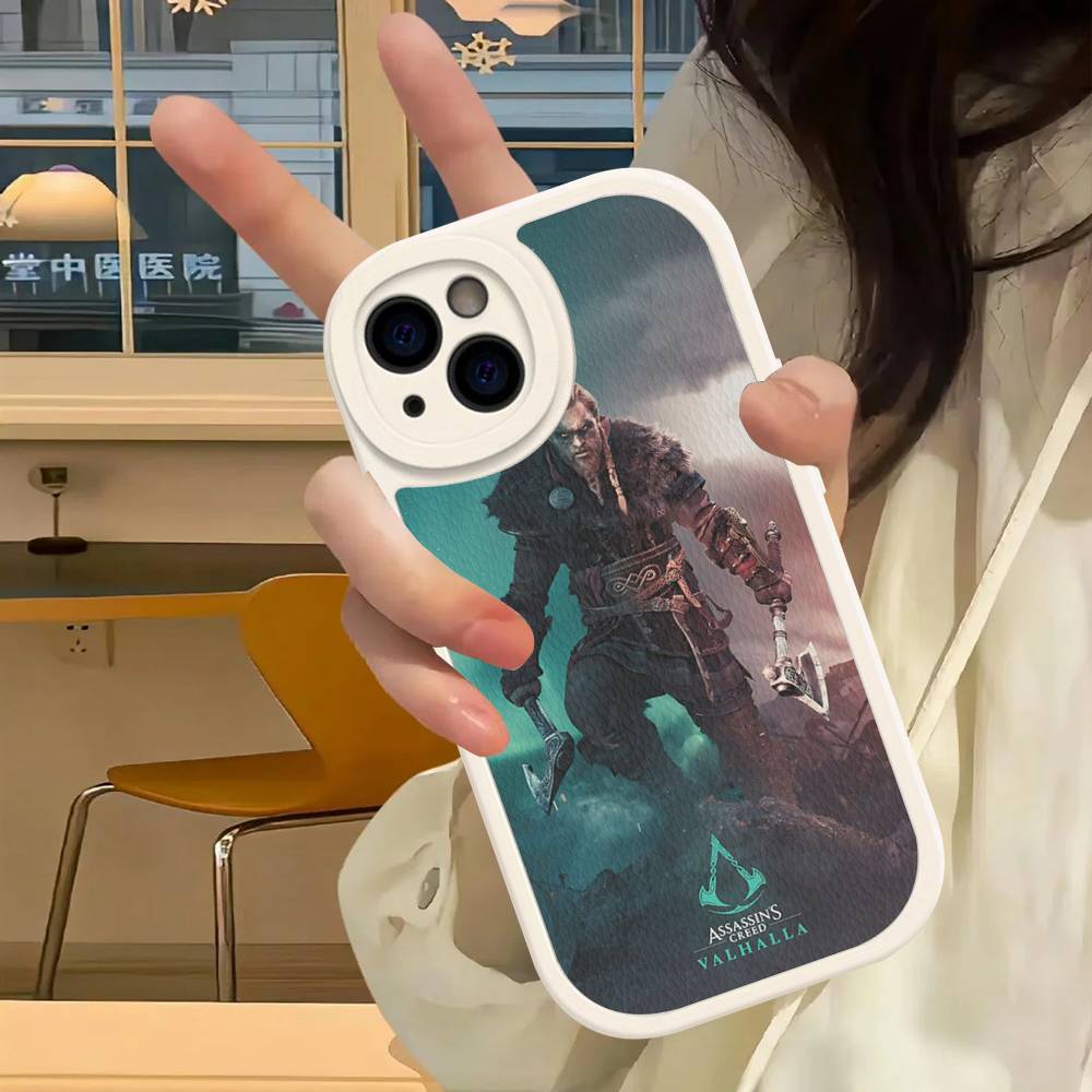 Funny A-Assassins Game C-Creed Phone Case Hard Leather For IPhone 14 13 16 Mini 15 14 11 12 Pro Max Plus Fundas