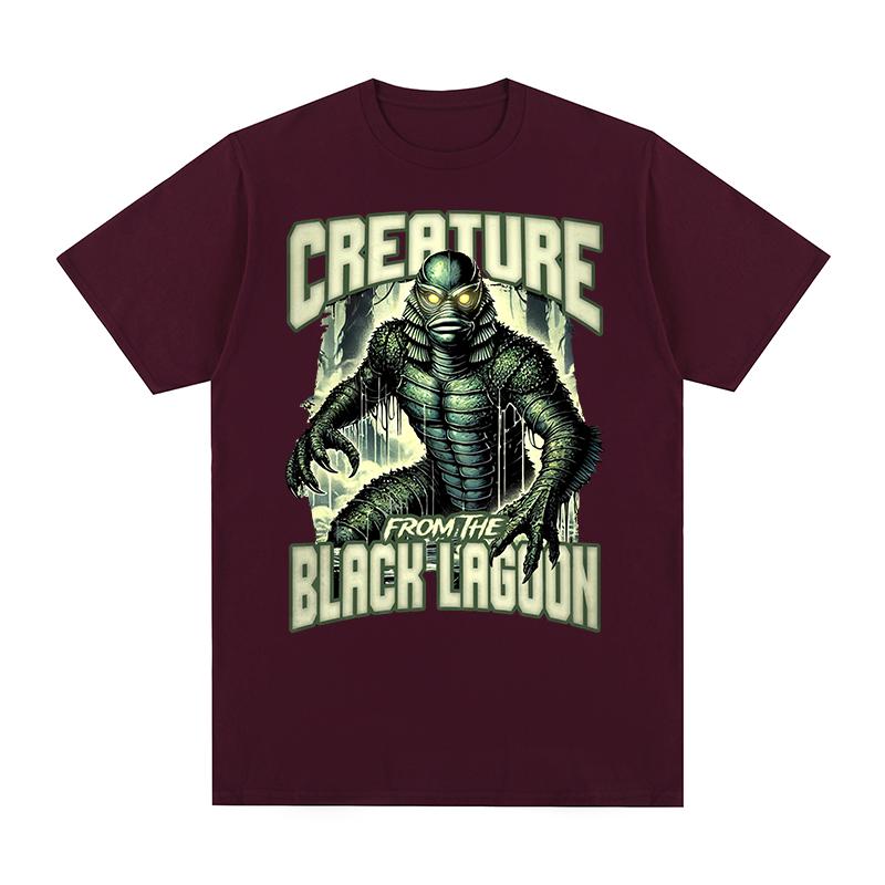 Creature from the Black Lagoon Vintage tshirt Creative Pure Cotton Unisex T shirt New TEE TSHIRT Womens tops